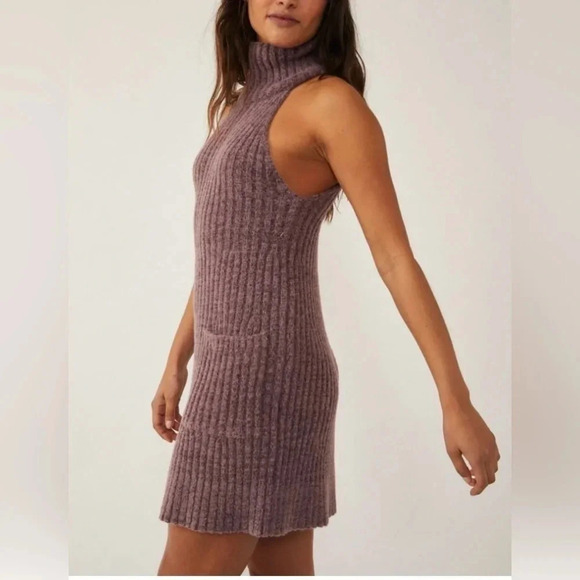 Free People | Claude Turtleneck Sweater Dress - Picture 3 of 12